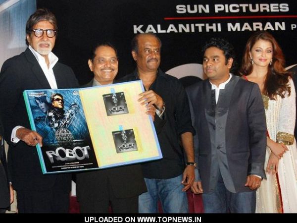 Amitabh Bachchan at Audio Launch of  Movie 'Enthiran - The Robot'